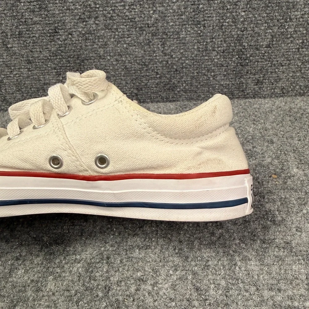 Converse Women Low Top Chuck Taylor All Star Madison Canvas Shoes White Size 8
